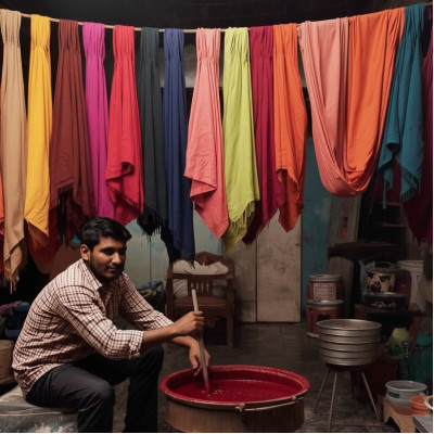 Custom Dyeing Factory Online Service | Dyers for boutique - fabrics & accessories !