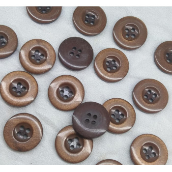 Coconut Square Button