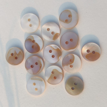 peaches Sea Shell (MOP) Buttons peaches Sea Shell (MOP) Buttons