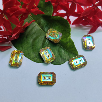 Rainbow shine Rhinestone Buttons Rainbow shine Rhinestone Buttons