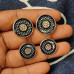 Beautiful Meenakari Design Metal Buttons for Stylish Look Coat & sherwani
