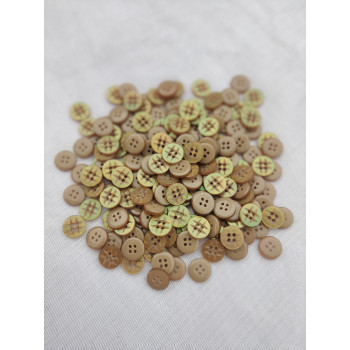 Resin art show Golden texture round button Resin art show Golden texture round button