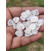 Red heart shape resin button Red heart shape resin button