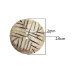 vintage Sea Shell (Mother of Pearl) 2 Holes circle shape vintage Sea Shell (Mother of Pearl) 2 Holes circle shape