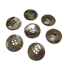 Sea Shell (Mother of Pearl)  4Hole flower round shape Buttons