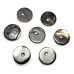 black Sea Shell (Mother of Pearl) 1 Hole flower round shape Buttons black Sea Shell (Mother of Pearl) 1 Hole flower round shape Buttons