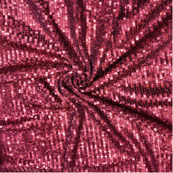 Maroon Sequence Embroidery Net Imported Fabric Maroon Sequence Embroidery Net Imported Fabric