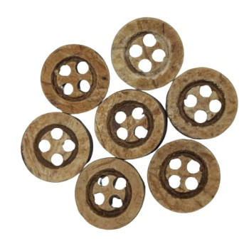 4 Hole Wooden Buttons 4 Hole Wooden Buttons