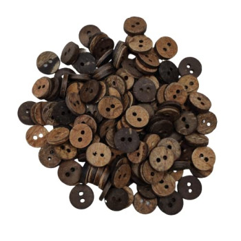 Coconut Shell Buttons 2 Holes Coconut Shell Buttons 2 Holes