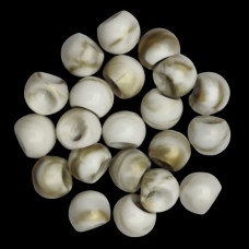 Cream-Beige Marble Design motis Pearl Shank Resin-Plastic Buttons 