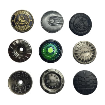 Replacement Jean Buttons Round Combo Siver,Black,Copper Mix Colour and Mix Assorted Tack Buttons Metal wase with Rivets Non Sew Metal Buttons Replace Accesories -10 Pcs(size-20mm) Replacement Jean Buttons Round Combo Siver,Black,Copper Mix Colour and Mix Assorted Tack Buttons Metal wase with Rivets Non Sew Metal Buttons Replace Accesories -10 Pcs(size-20mm)