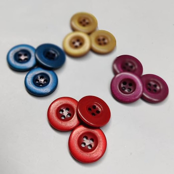 Multicolour Assorted 4 Hole Fancy Acrylic Button Combo of 4 Colours use for Jackets , Pants , Shirts , Blouses , DIY , Crafts and Project ( Pack of 40 pcs Size : 2 cm Multicolour Assorted 4 Hole Fancy Acrylic Button Combo of 4 Colours use for Jackets , Pants , Shirts , Blouses , DIY , Crafts and Project ( Pack of 40 pcs Size : 2 cm
