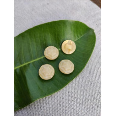 Pearl Buttons, Round Buttons, Wedding Buttons, Resin Button, Imitation Pearl, Craft Buttons, Pearlescent Button (25Pcs, White) (25)