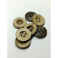 4 Hole Unique Wooden Buttons 