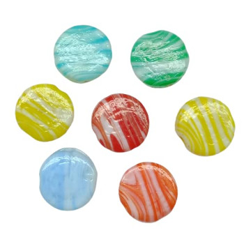 Mix Color Round opec sheded Gem Emerald Stone Beads for Braclet , Neklace , Earring , Home Decor , Fashion Industry , DIY , Crafts , ( Pack of 18 pcs ) Size :1.5 cm Mix Color Round opec sheded Gem Emerald Stone Beads for Braclet , Neklace , Earring , Home Decor , Fashion Industry , DIY , Crafts , ( Pack of 18 pcs ) Size :1.5 cm
