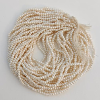 Very Small Raw Pearl motis Material use for Jewellery,Hand Embroidery, Craft Making, Bangle, lace, Jutti, payal, Beads, Outfits Design (Size 1.5 mm or 0.15cm)