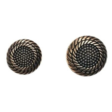Antique Gold designer meenakari Black buttons Antique Gold designer meenakari Black buttons