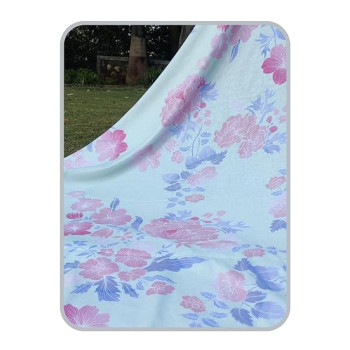 Florals Digital Print Linen Fabric Florals Digital Print Linen Fabric
