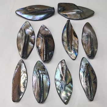 leaf rambo shine mother of pearl top drilled breads Button leaf rambo shine mother of pearl top drilled breads Button