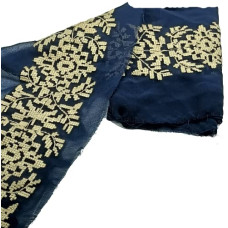 Navy Blue wase with Beige Resham Cross Stitch Embroidery Work Lace Border for Kurtis ,Bridal Dress, Gown, Dupatta, Sarees, Wedding Outfits ( Length : 38 Inch * 3 Piece )Width :6 cm Navy Blue wase with Beige Resham Cross Stitch Embroidery Work Lace Border for Kurtis ,Bridal Dress, Gown, Dupatta, Sarees, Wedding Outfits ( Length : 38 Inch * 3 Piece )Width :6 cm