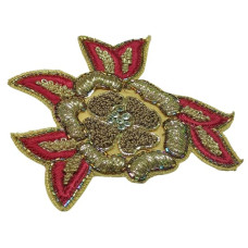 Multicolour Applique Beautiful Flower Embroidery Patches with Diamond's for Cloths, Blouse, Suits, Sarees, Decoration ,Sweater, Shoes ,Bags ( Pack of 2 pcs )(Width : 12.5 cm ) Multicolour Applique Beautiful Flower Embroidery Patches with Diamond's for Cloths, Blouse, Suits, Sarees, Decoration ,Sweater, Shoes ,Bags ( Pack of 2 pcs )(Width : 12.5 cm )