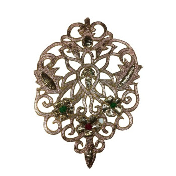 Applique Golden Colour Beautiful Shape Patches Applique Golden Colour Beautiful Shape Patches