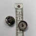 Silver Black golden Shield metal Small Fancy with Resin covered Button 