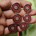 Beautiful Meenakari Design Metal Buttons for Stylish Look Coat & sherwani